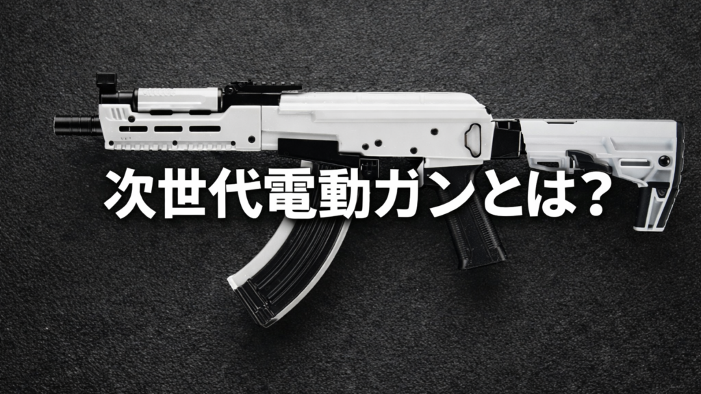 東京マルイ 次世代電動ガンとは？画像