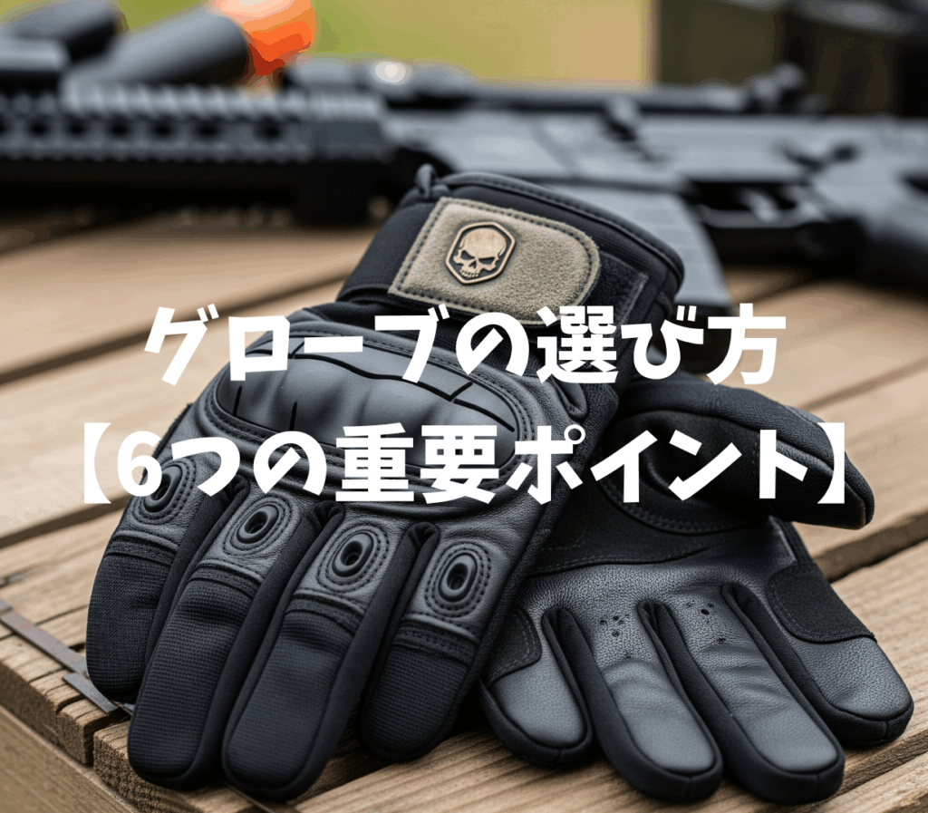 サバゲー用グローブの選び方【6つの重要ポイント】画像