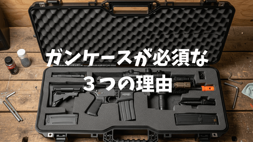 ガンケースが必須な3つの理由画像