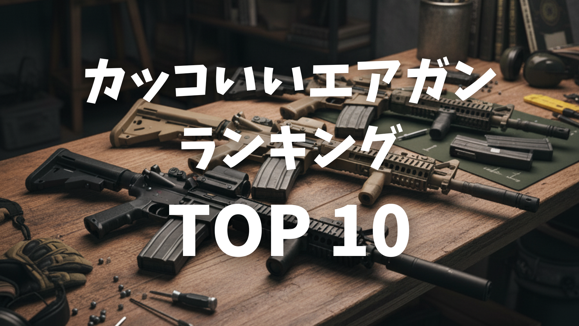 かっこいいエアガン（実銃レプリカ）ランキングTOP10画像