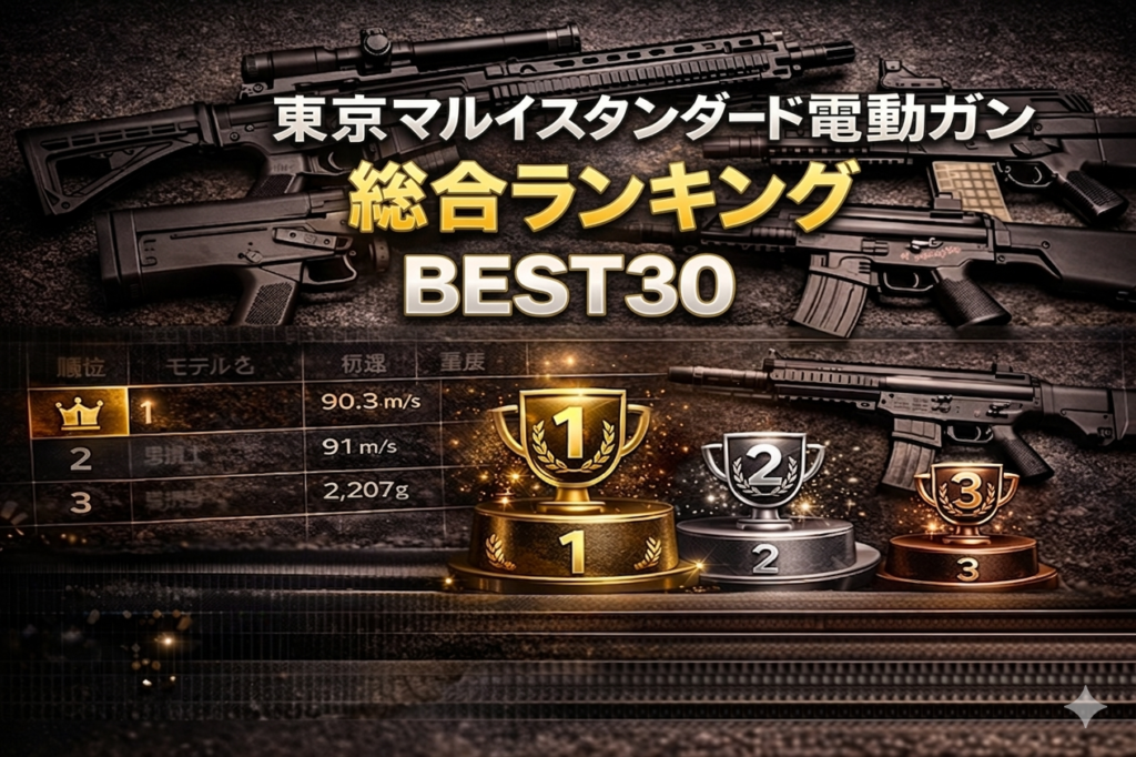 東京マルイスタンダード電動ガンおすすめランキング総合順位画像