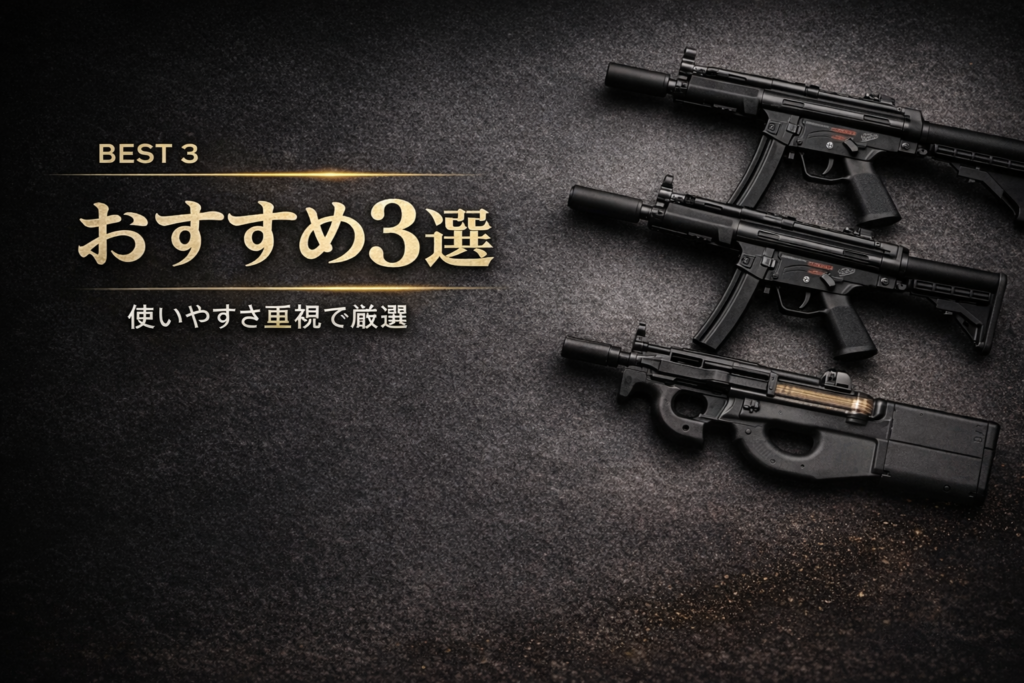 東京マルイハイサイクル電動ガンおすすめ3選画像