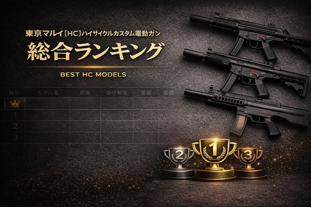 東京マルイ［HC］ハイサイクルカスタム電動ガン 総合ランキング画像