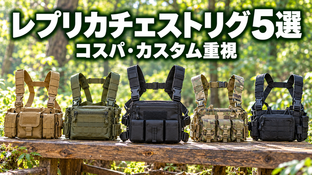 レプリカチェストリグおすすめ5選画像
