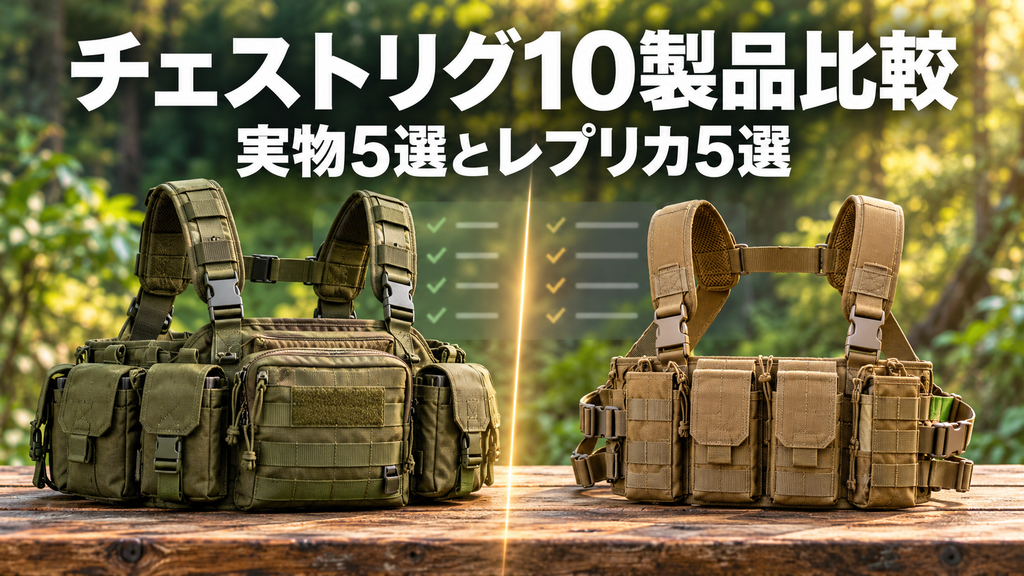 チェストリグおすすめ10製品を比較画像