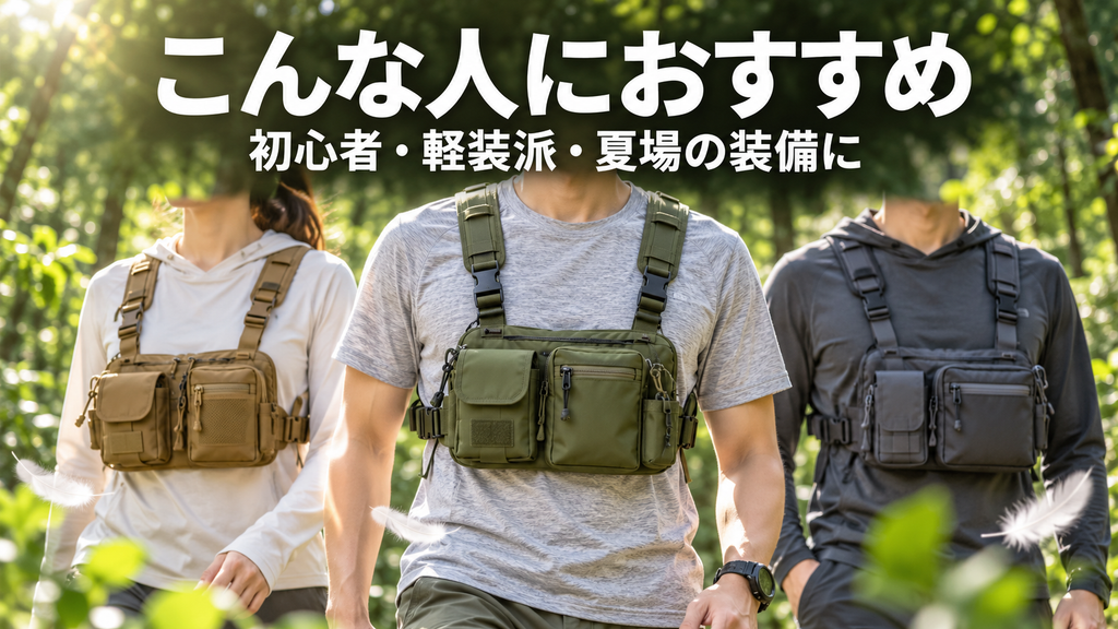 チェストリグはこんな人におすすめ画像