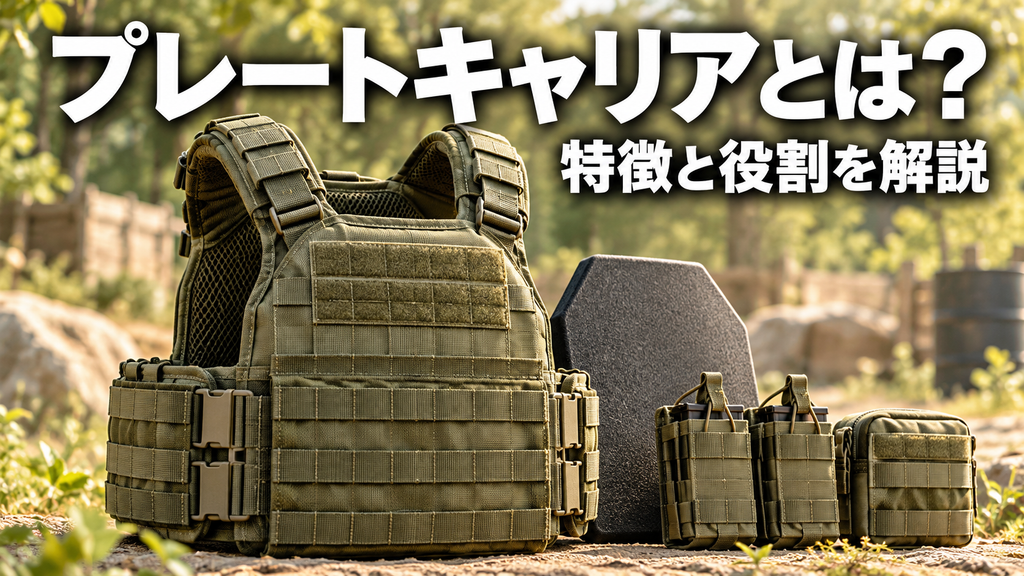 プレートキャリアとは?サバゲーで使うメリットを解説画像