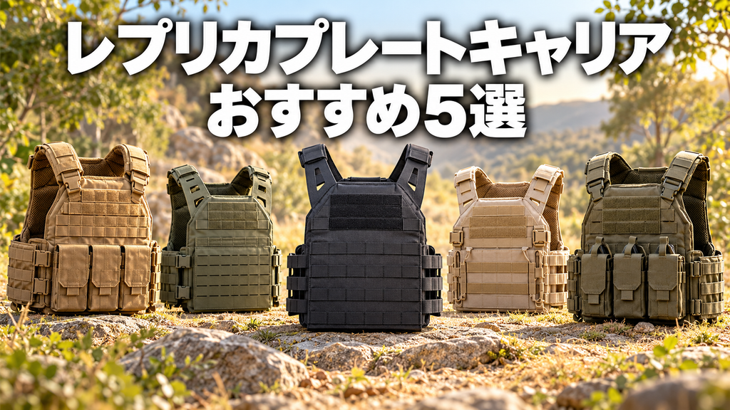 レプリカプレートキャリアおすすめ5選画像