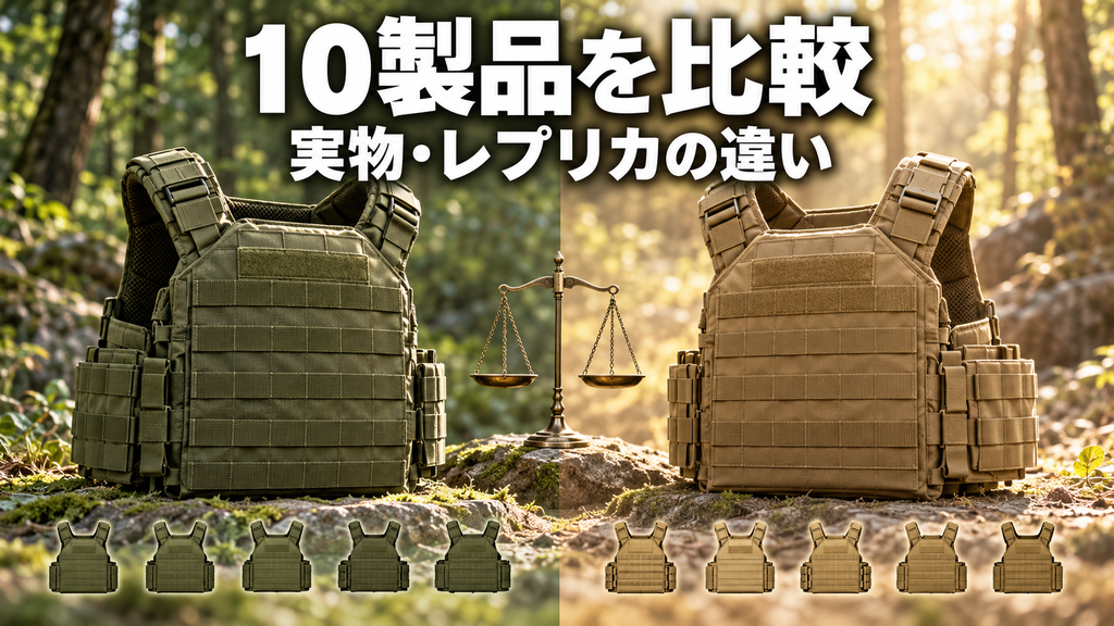 プレートキャリアおすすめ10製品を比較画像